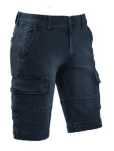 Cargo short in dark blue