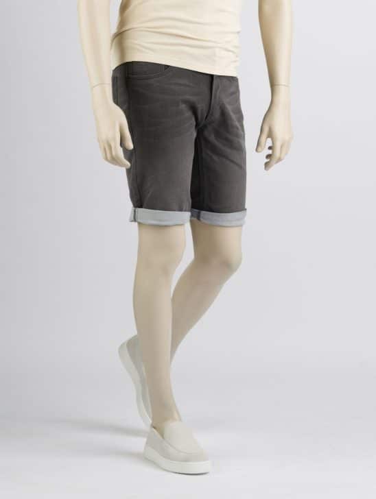 24/7 Jeans – Elm jog denim short medium grey