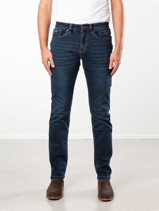 New Star – JV stretch slim fit dark blue