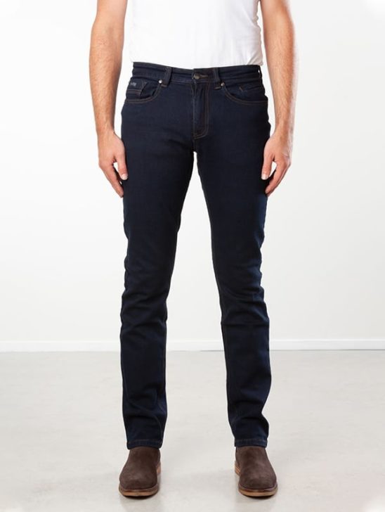 New Star – JV stretch slim fit denim indigo
