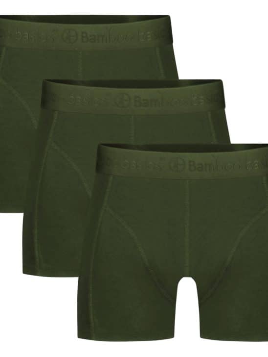 Bamboo basics – 3 pack groen