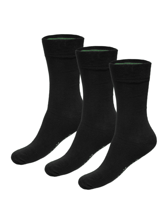 Bamboo basics – 3 pack sokken zwart