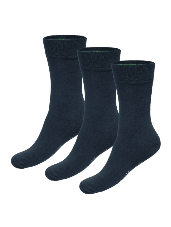 Bamboo basics – 3 pack sokken navy
