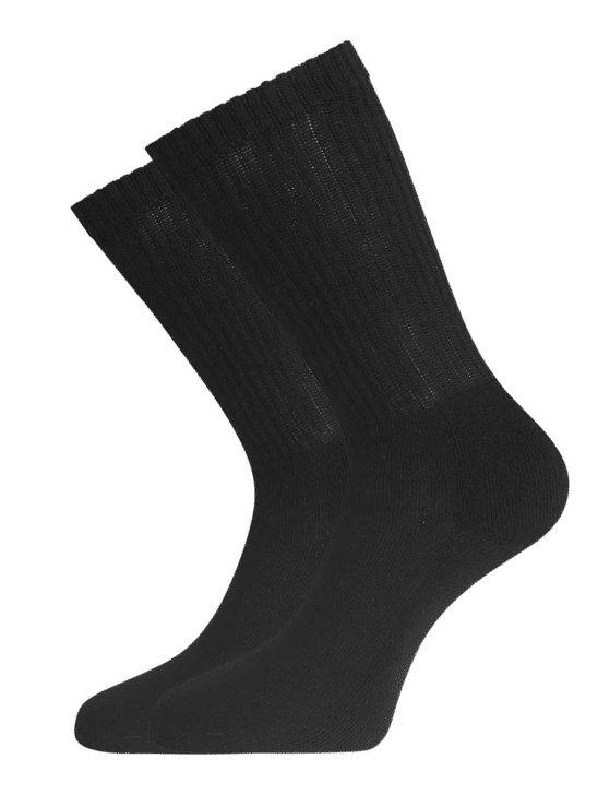 Bamboo basics – 2 pack outdoor sokken zwart