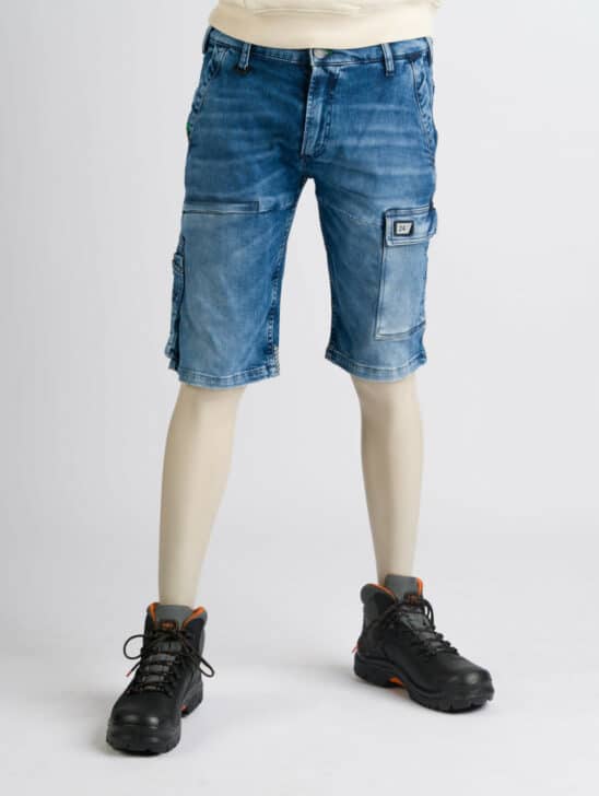 24/7 Jeans – Jaguar korte werkjeans medium blue used