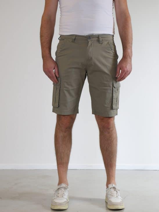 New Star – cargo korte broek light taupe