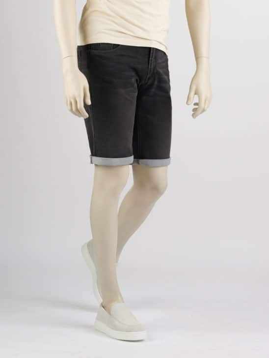 24/7 Jeans – Elm jog denim short dark grey