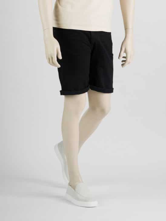 24/7 Jeans – Palm Slim short SH01 black denim used