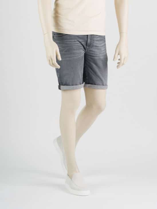 24/7 Jeans – Palm Slim short SH03 medium grey denim used