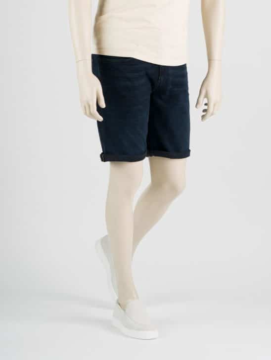 24/7 Jeans – Palm Slim short SH04 blue black denim