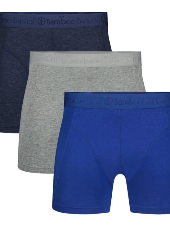 Bamboo basics – 3 pack grijs/blauw/jeans