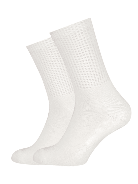 Bamboo basics – 2 pack outdoor sokken wit