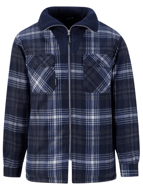 Storvik – thermo fleece vest blauw